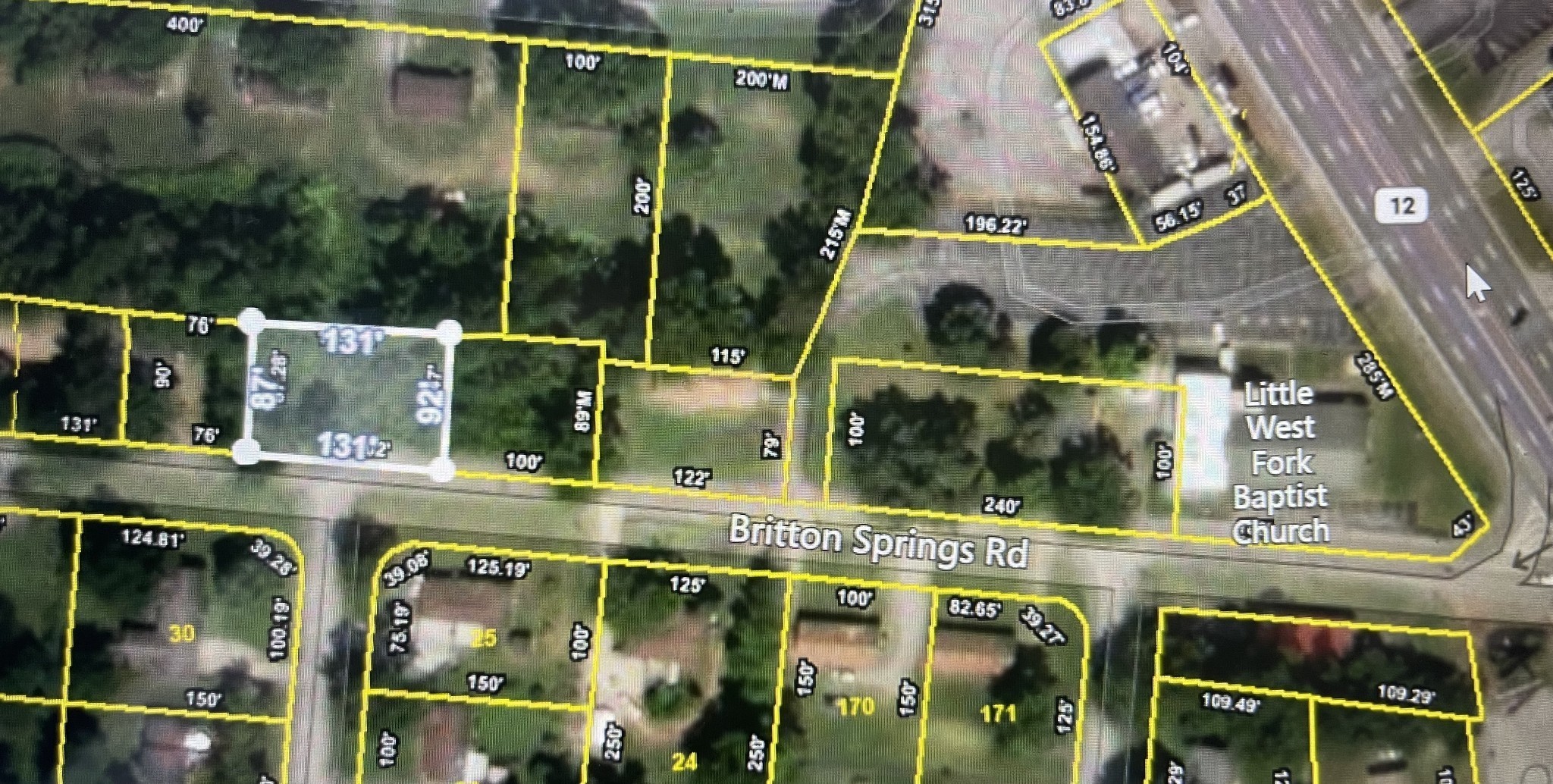 0 Britton Springs, E
